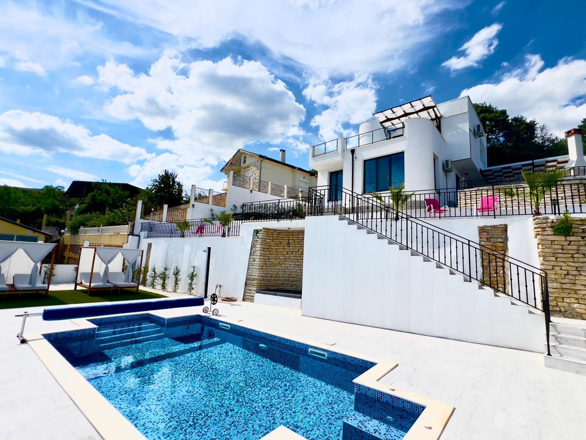 The White Pearl Boutique Villa Balchik Exterior photo